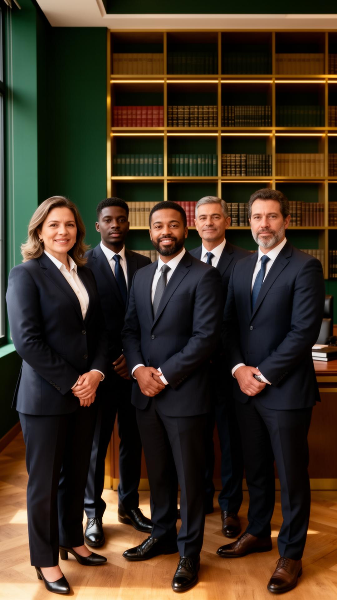 Equipe Souza Advogados no escritório